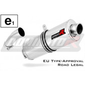 EU Approved Exhaust Silencer OVAL 2008 - 2012