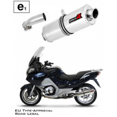 EU Approved Exhaust Silencer OVAL 2010 - 2013