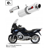 EU Approved Exhaust Silencer ROUND 2010 - 2013