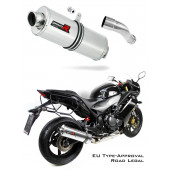 600 F EU Approved Exhaust Silencer OVAL 2011 - 2015