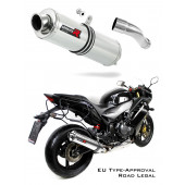 600 F EU Approved Exhaust Silencer ROUND 2011 - 2015