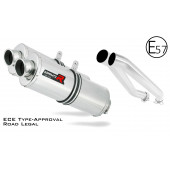 EU Approved Exhaust Silencer OVAL 2003 - 2006
