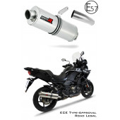 1000 EU Approved Exhaust Silencer OVAL 2019 - 2024