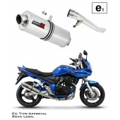 650 S BANDIT EU Approved Exhaust Silencer OVAL 2005 - 2006