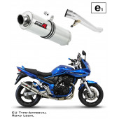 650 S BANDIT EU Approved Exhaust Silencer ROUND 2005 - 2006