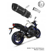 FZ8 S FAZER EU Approved Exhaust Silencer HP1 BLACK 2010 - 2016