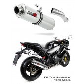 600 F EU Approved Exhaust Silencer ROUND 2011 - 2015