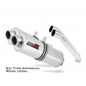 1000 V-STROM EU Approved Exhaust Silencer OVAL 2002 - 2012