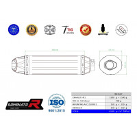 Dominator - SL 750 Shiver kipufogó HP1 2007 - 2016
