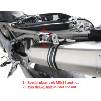 Dominator - SMV 750 DORSODURO kipufogó HP1 2008 - 2016