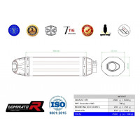 Dominator - Dorsoduro 900 kipufogó HP1 2017 - 2020