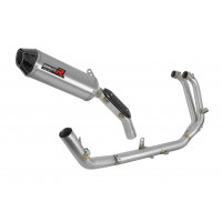 Aprilia Tuareg 660 2021 - 2023 Dominator teljes kipufogó rendszer Collector Silencer HP3 + dB killer medium