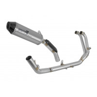 Aprilia Tuareg 660 2021 - 2023 Dominator teljes kipufogó rendszer Silencer Titanium HP3 + dB killer medium
