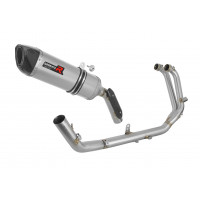 Aprilia Tuareg 660 2021 - 2023 Dominator teljes kipufogó rendszer Collector Silencer HP6 + dB killer medium