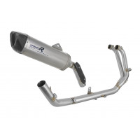 Aprilia Tuareg 660 2021 - 2023 Dominator teljes kipufogó rendszer Silencer Titanium HP6 + dB killer medium