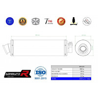 Dominator - R1150RT kipufogó ROUND