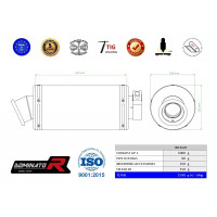 Dominator - R1150GS kipufogó GP 1