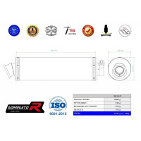 Dominator - BMW R1200GS 2004 - 2007 kipufogó ST