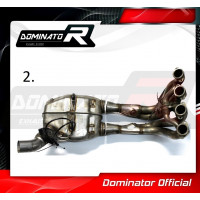 Dominator - S1000RR Exhaust Cat Eliminator DECAT 2012 - 2014