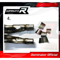 Dominator - S1000RR Exhaust Cat Eliminator DECAT 2012 - 2014