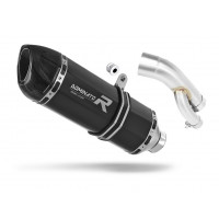 BMW S1000R 2017 - 2020 Dominator teljes kipufogó rendszer Collector Silencer HP1 BLACK + dB killer medium