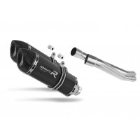 BMW K1600 GT GTL 2011 - 2023 Dominator kipufogó HP1 BLACK + dB killer medium