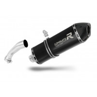 BMW R1200GS Adventure 2004 - 2009 Dominator kipufogó HP7 BLACK + dB killer medium