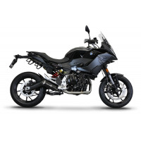 Dominator - BMW F900XR 2020 - 2023 Teljes kipufogó rendszer, összekötőcső + kipufogó GP BLACK