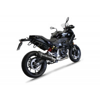 Dominator - BMW F900XR 2020 - 2023 Teljes kipufogó rendszer, összekötőcső + kipufogó HP5 BLACK