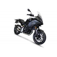 Dominator - BMW F900XR 2020 - 2023 Teljes kipufogó rendszer, összekötőcső + kipufogó HP5 BLACK