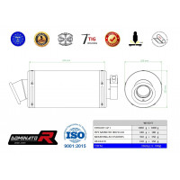 Dominator - MONSTER 900 kipufogó GP 1 1993 - 2004