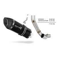 Ducati XDiavel S 2016 - 2023 Dominator kipufogó HP5 BLACK + dB killer medium