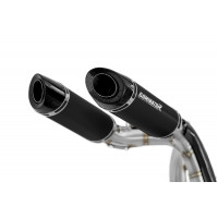 Dominator - Ducati Panigale V2 2020 - 2023 Teljes kipufogó rendszer, összekötőcső + kipufogó HP8 BLACK + dB killer