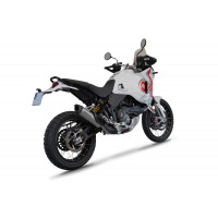 Ducati Desert X 2022 - 2023 Exhaust System Collector Silencer Titanium HP8 + dB killer