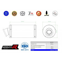 Dominator - CBR 929 RR FIREBLADE kipufogó GP 1 2000 - 2001