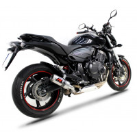 Honda CB 600F HORNET PC41 2007 - 2013 Dominator kipufogó GP + dB killer medium