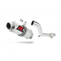 Honda NT 650 V DEAUVILLE RC47 1998 - 2005 Dominator kipufogó GP1 + dB killer medium