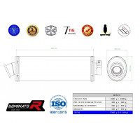 Dominator - CB 750 seven fifty kipufogó OVAL 1992 - 2003