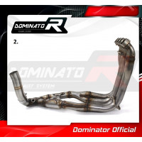Dominator - CBR 1000RR Exhaust Cat Eliminator DECAT 2004 - 2007