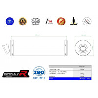 Dominator - CBR 954 RR FIREBLADE kipufogó ROUND 2002 - 2003
