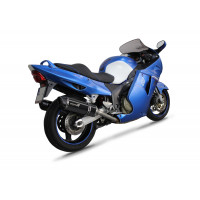 Honda CBR 1100 XX 1996 - 2006 Dominator kipufogó HP1 BLACK + dB killer medium