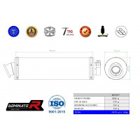 Dominator - CB 500 X kipufogó ROUND 2017 - 2019