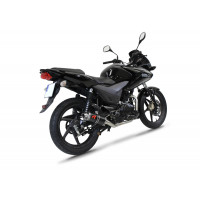 Honda CBF 125 2009 - 2014 Dominator teljes kipufogó rendszer Collector Silencer GP1 BLACK + dB killer medium
