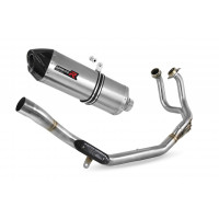 Honda CRF 1000L Africa Twin 2016 - 2019 Dominator teljes kipufogó rendszer Collector Silencer HP7 + dB killer medium