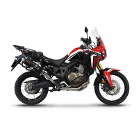 Honda CRF 1000L Africa Twin 2016 - 2019 Dominator teljes kipufogó rendszer Collector Silencer P7 BLACK + dB killer medium