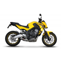 Honda CB 650 F 2014 - 2018 Dominator teljes kipufogó rendszer Collector Silencer GP + dB killer medium
