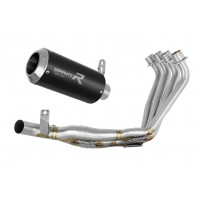 Honda CB 650 F 2014 - 2018 Dominator teljes kipufogó rendszer Collector Silencer GP BLACK + dB killer medium