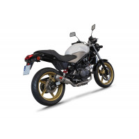 Dominator - Honda VTR 250 2009 - 2015 Teljes kipufogó rendszer, összekötőcső + kipufogó GP + dB killer