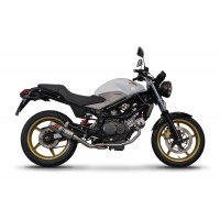 Dominator - Honda VTR 250 2009 - 2015 Teljes kipufogó rendszer, összekötőcső + kipufogó GP + dB killer