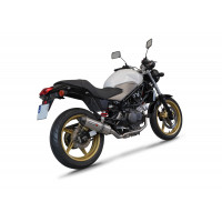 Dominator - Honda VTR 250 2009 - 2015 Teljes kipufogó rendszer, összekötőcső + kipufogó HP3 + dB killer